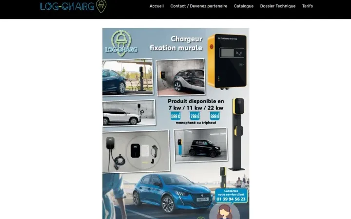 Aperçu du projet log-charg.com