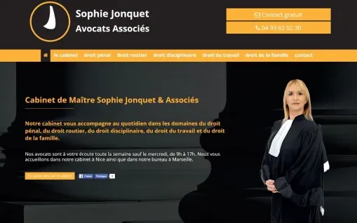 Aperçu du projet sj2a.fr