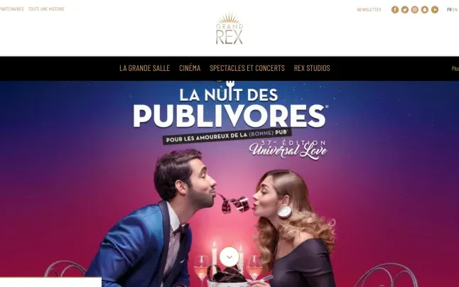 Aperçu du projet legrandrex.com