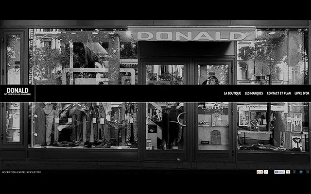 Aperçu du projet magasin-donald-paris.fr