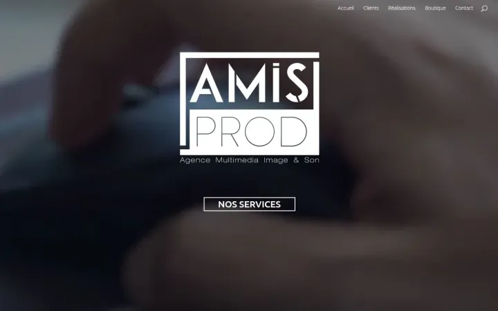Aperçu du projet amis-productions.fr