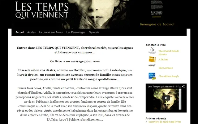 Aperçu du projet lestempsquiviennent.fr