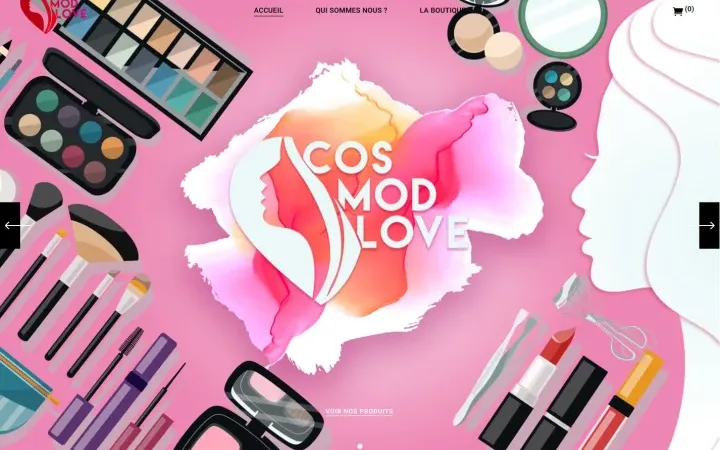 Aperçu du projet cosmodlove.com