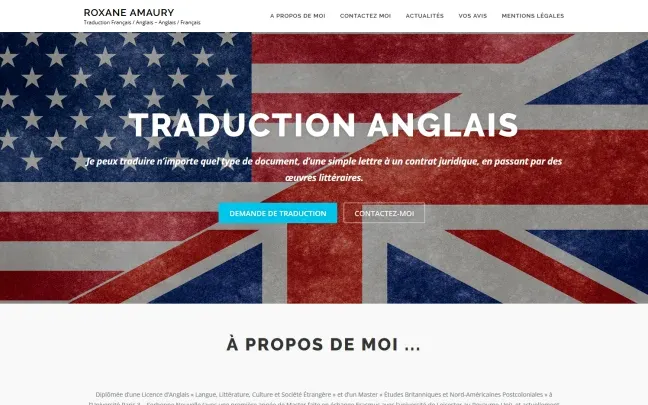 Aperçu du projet roxanesarfati.com