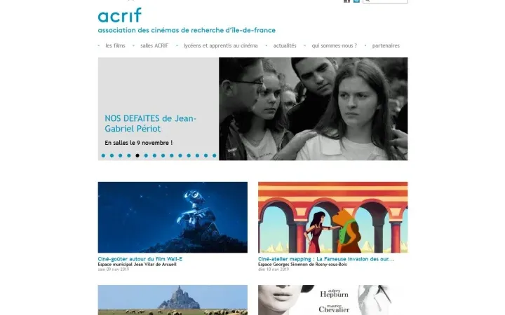 Aperçu du projet acrif.org