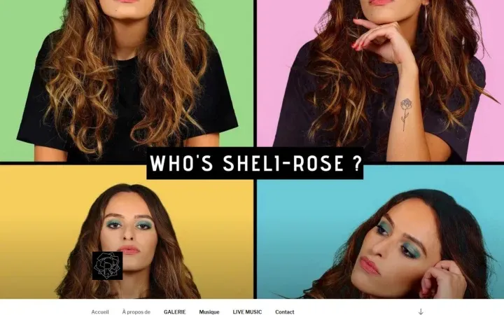 Aperçu du projet shelirose.com