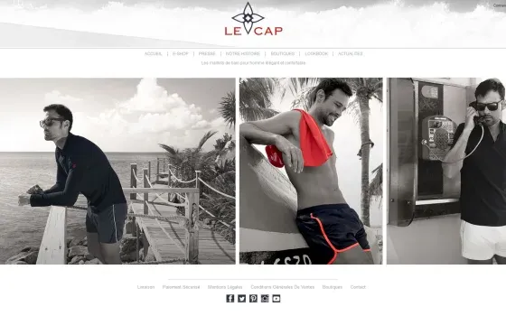 Aperçu du projet lecap-paris.com