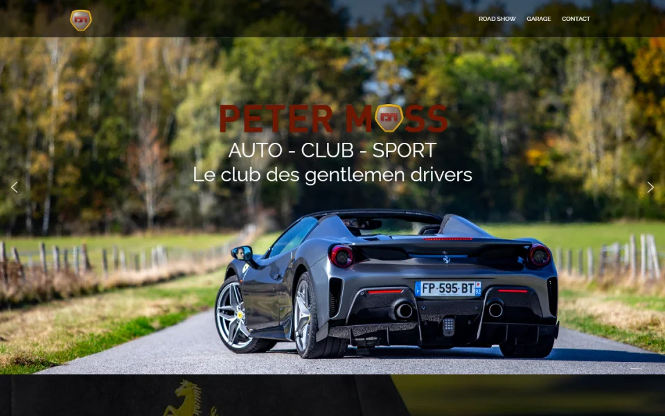 Aperçu du projet Peter Moss Auto Club Sport